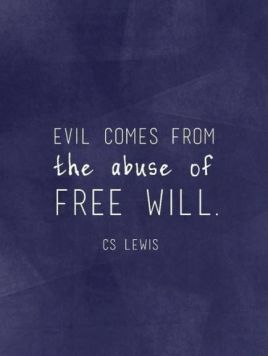evil and free will
