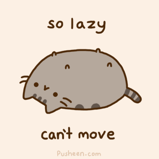 lazy cat