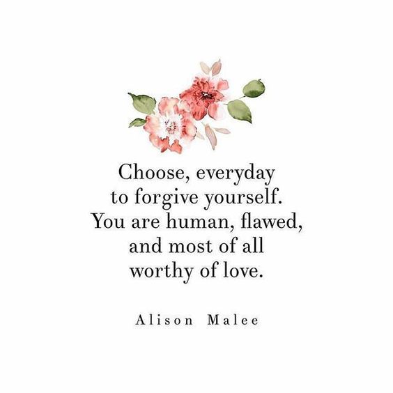 self-forgiveness